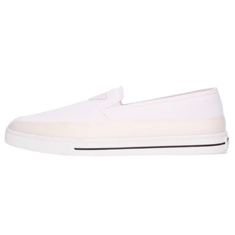 PRADA（プラダ） サイズ:9.5 2S2964 ロゴスリッポンスニーカー 中古