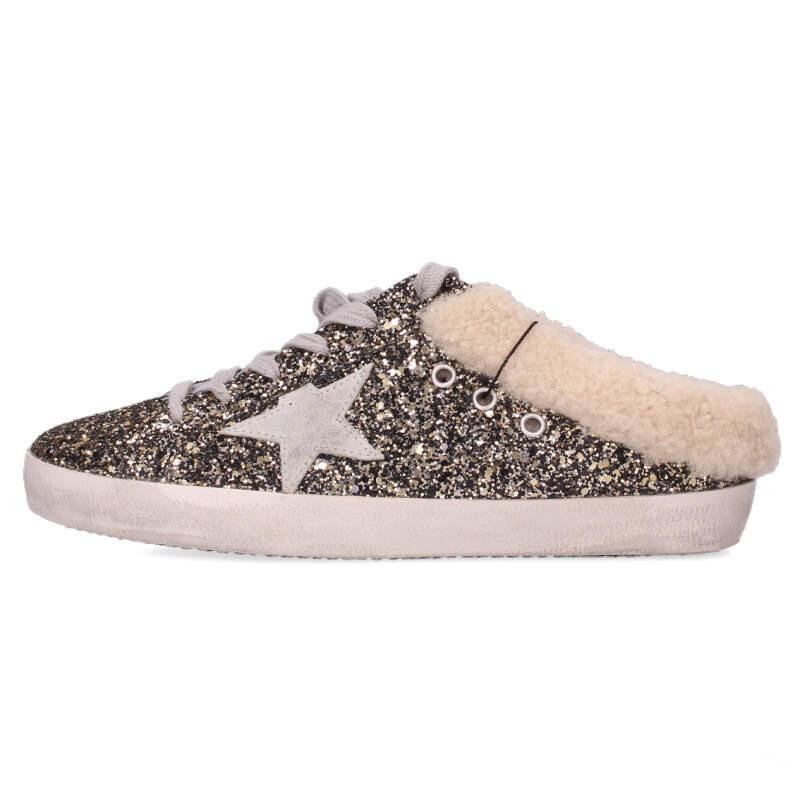 ゴールデングース  SUPER-STAR グリッタームートンライニングスニーカー メンズ 41 GOLDEN GOOSE（ゴールデングース） サイズ:41 SUPER-STAR グリッター