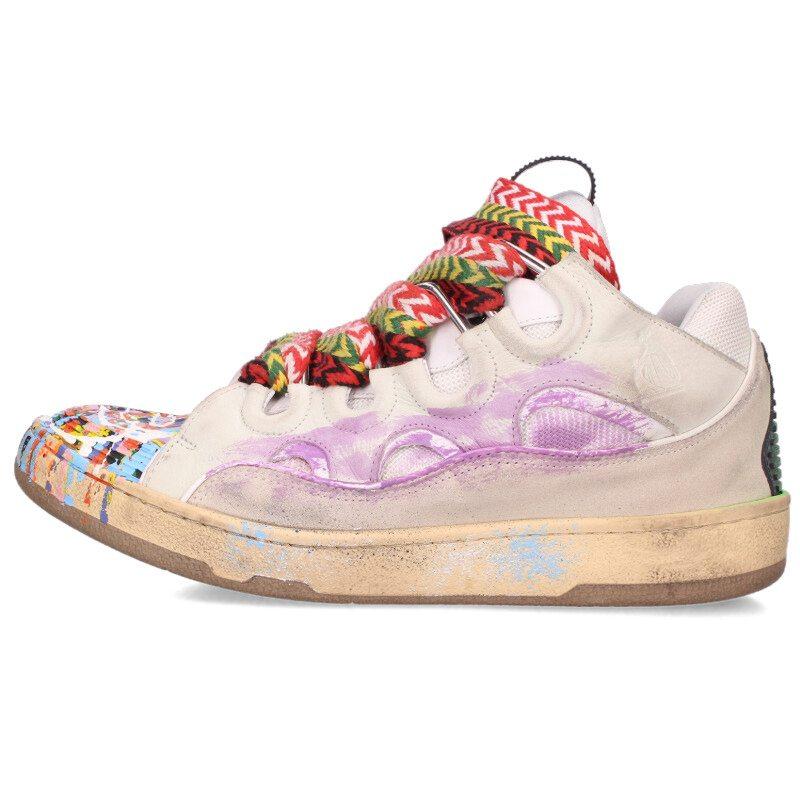 LANVIN（ランバン） ギャラリーデプト サイズ:42 PAINTED LEATHER CURB 