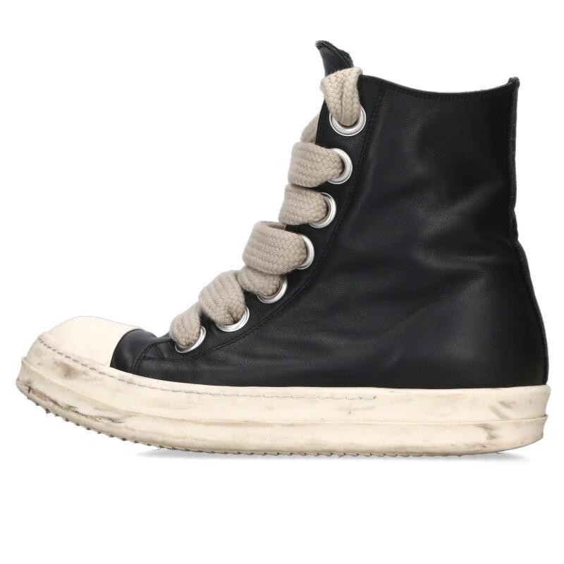 Rick Owens（リックオウエンス）ラモーンズ レザースニーカー 41 中古・古着通販】RICK OWENS (リックオウエンス) RAMONES LOW レザー