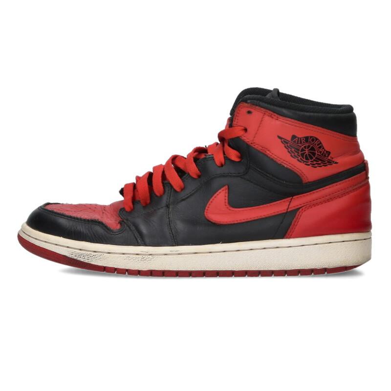 NIKE（ナイキ） サイズ:27cm AIR JORDAN 1 RETRO HIGH OG BRED