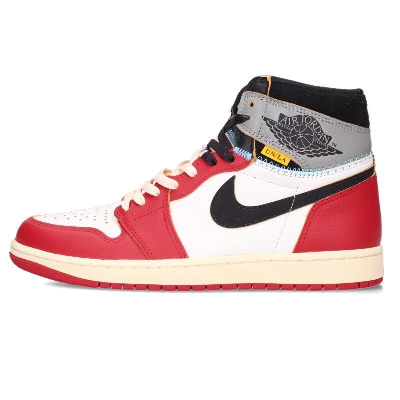 中古品Jordan 1×UNION 28cm ユニオン AJ1 NIKE ナイキ NIKE（ナイキ） スニーカー ユニオン 28cm AIR JORDAN 1 RETRO HIGH OG