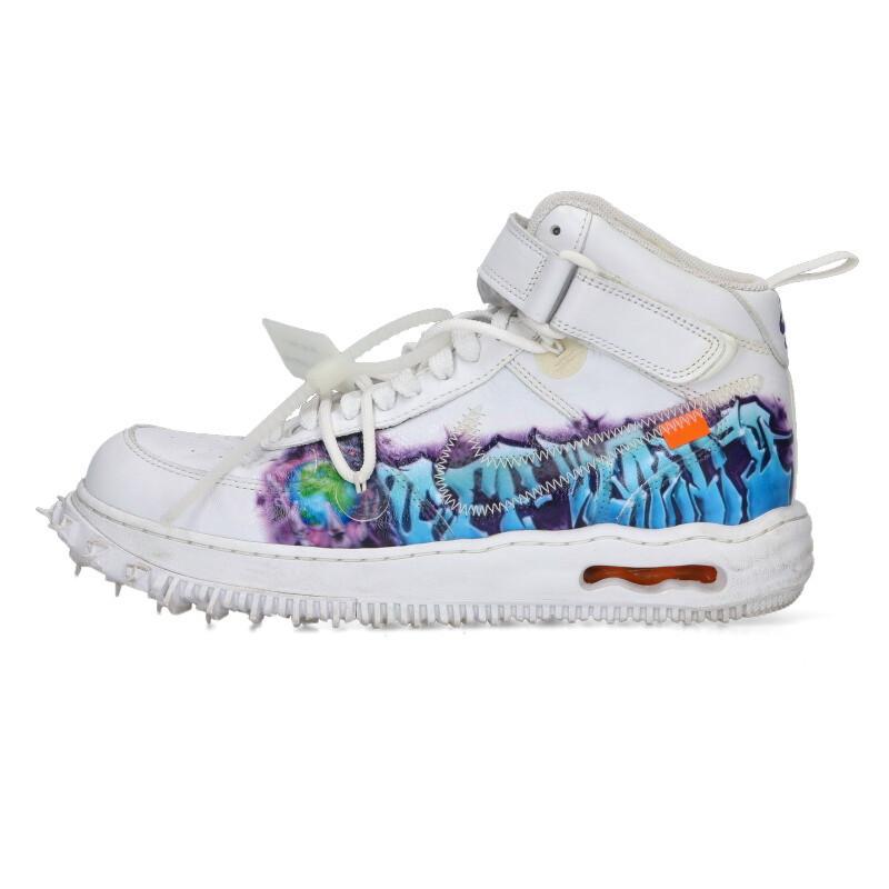 NIKE（ナイキ） オフホワイト 28cm Air Force 1 Mid Graffiti DR0500