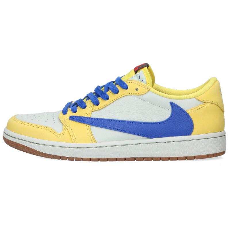【新品未使用】エア ジョーダン 1 LOW x トラヴィス スコット 28cm NIKE（ナイキ） トラヴィススコット 28cm WMNS AIR JORDAN 1 LOW OG SP