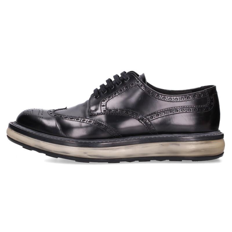 PRADA（プラダ） サイズ:9 ウィングチップエアソールスニーカー 中古 
