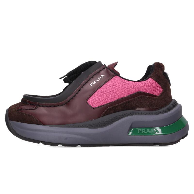 PRADA（プラダ） サイズ:5.5 2EG424 システム ローカットスニーカー 