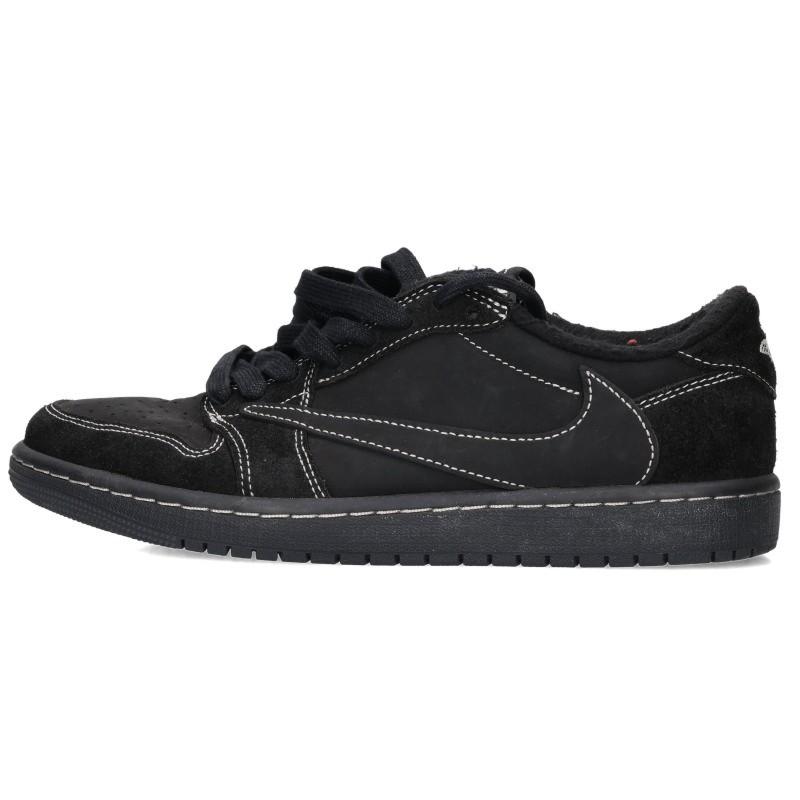 NIKE（ナイキ） トラヴィススコット 25.5cm AIRJORDAN1 LOW OG BLACK