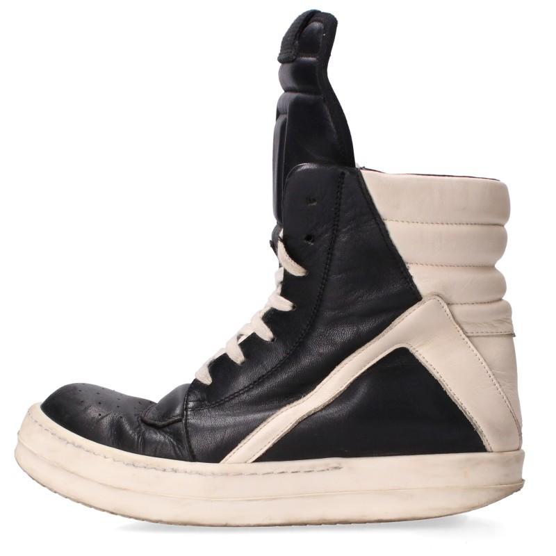 リックオウエンス  GEOBASKET ジオバスケットレザーハイカットスニーカー メンズ 36 Rick Owens（リック・オウエンス） サイズ:36 GEOBASKET ジオ