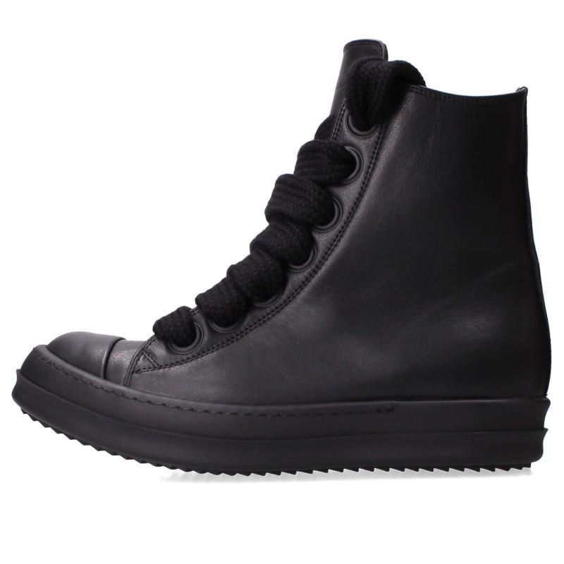 リックオウエンス  RAMONES ジャンボレースラモーンズレザーハイカットスニーカー メンズ 40 Rick Owens（リック・オウエンス） サイズ:40 RAMONES ジャンボレース