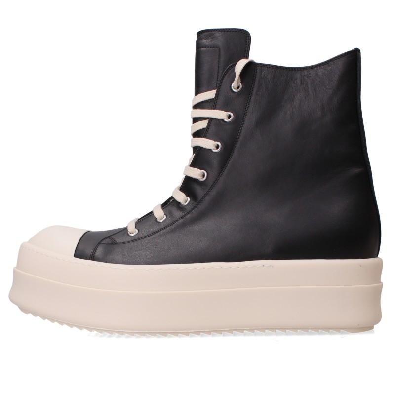 リックオウエンス  MEGA BUMPER SNEAKERS メガバンパーレザーハイカットスニーカー メンズ 47 Rick Owens（リック・オウエンス） サイズ:47 MEGA BUMPER SNEAKERS