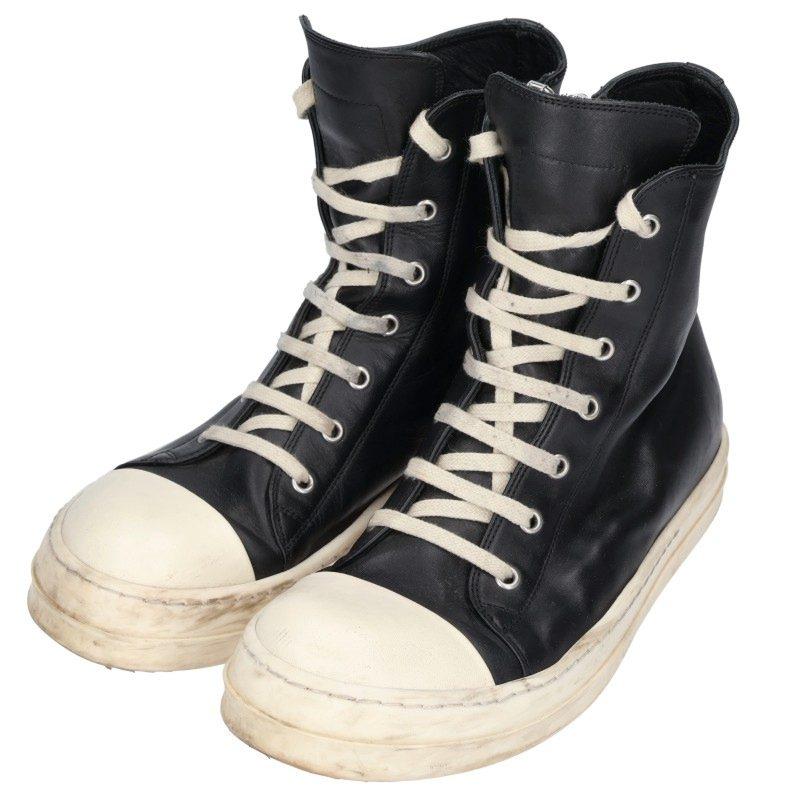 完全正規品 Rick Owens RAMONES 41 美品 Rick Owens（リック・オウエンス） サイズ:41 RAMONES ラモーンズ