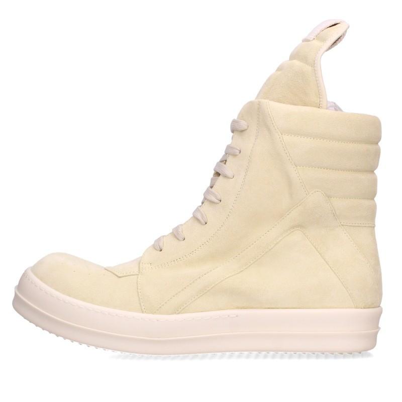 リックオウエンス  GEOBASKET ジオバスケットヌバックレザーハイカットスニーカー メンズ 45 Rick Owens（リック・オウエンス） サイズ:45 GEOBASKET ジオ