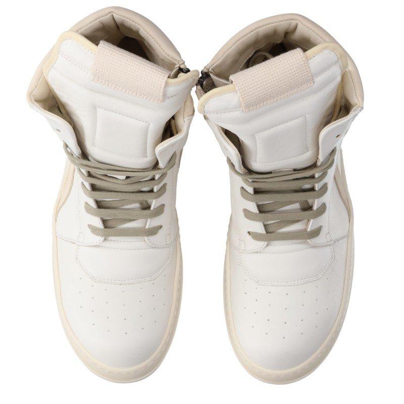 Rick Owens GEOBASKET ホワイト 43並行輸入品 Rick Owens（リック・オウエンス） サイズ:43 26AW RU02F4894LBHLCO