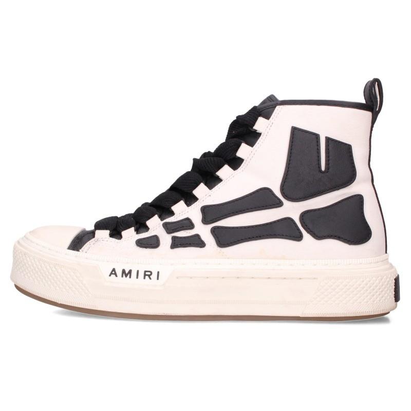 AMIRI（アミリ） サイズ:28cm SKEL COURT HI ボーンモチーフハイカット