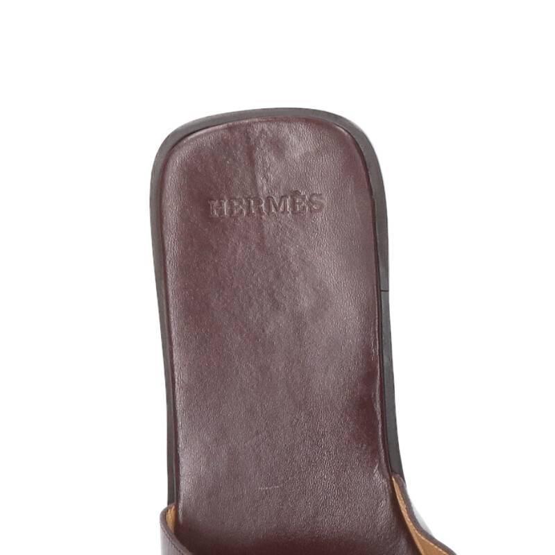 最高級 HERMES レザーサンダル サイズ40 tdh-latinoamerica.de