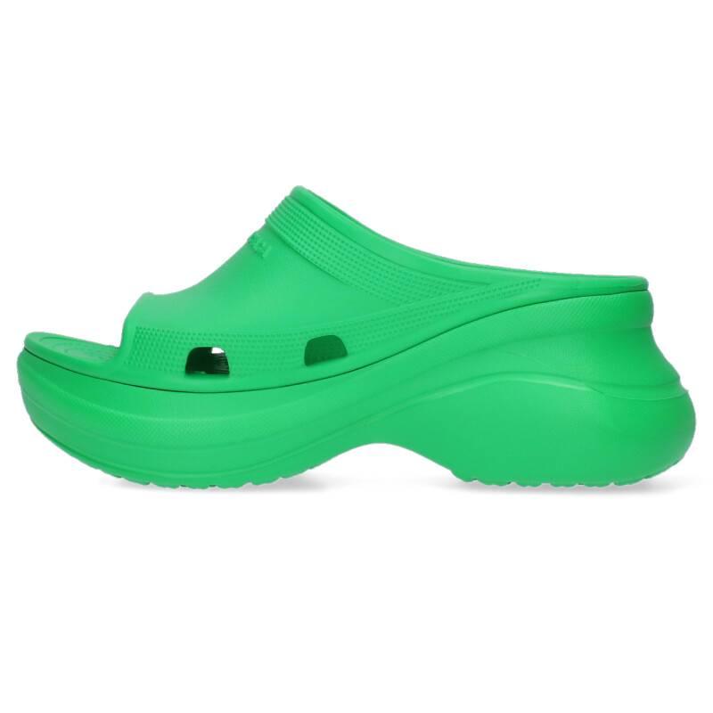 バレンシアガ BALENCIAGA CROCS POOL RUB SLIDE サイズ:42 プールクロックスラバーサンダル 中古 OM10｜rinkan｜02