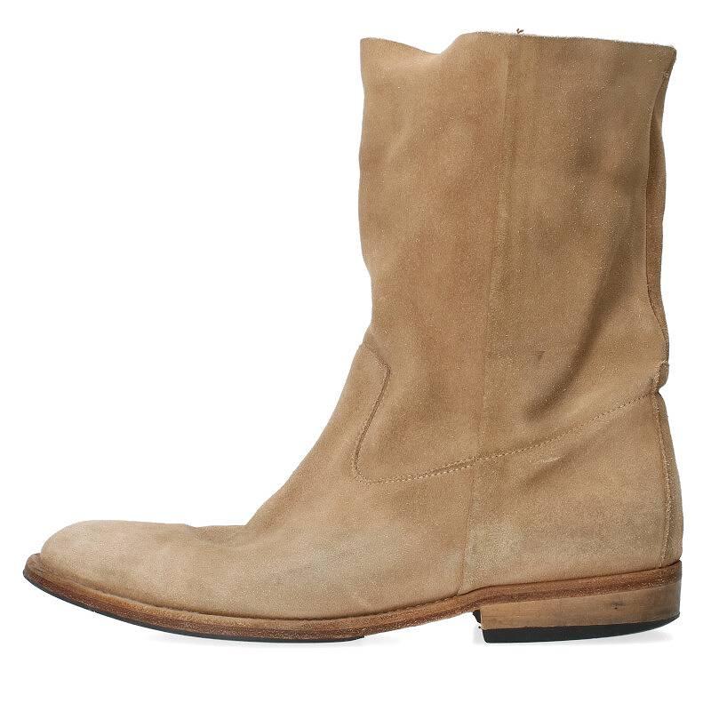 Maison Martin Margielaスエードウエスタン ペコスブーツ