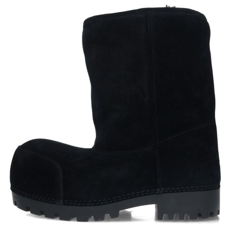 BALENCIAGA バレンシアガ サイズ:42 ALASKA FUR LOW BOOT アラスカ 