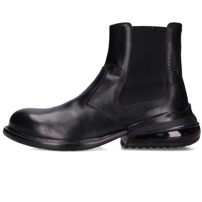 メゾンマルジェラ サイズ:42 S57WU0225 エアソールサイドゴアレザーブーツ 中古 OM10 Maison Margiela（メゾンマルジェラ） サイズ:42 S57WU0225 エアソール