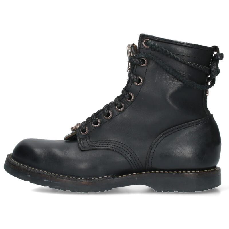 CHROME HEARTS クロムハーツ ブーツ ウエスコ サイズ:9.5E FIREMAN  
