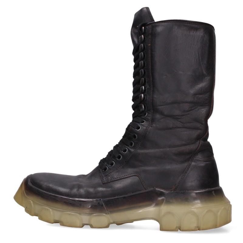 最終価格 rick owens Bozo Tractor ブーツ 41 Rick Owens（リック・オウエンス） サイズ:41 LACE UP BOZO TRACTOR