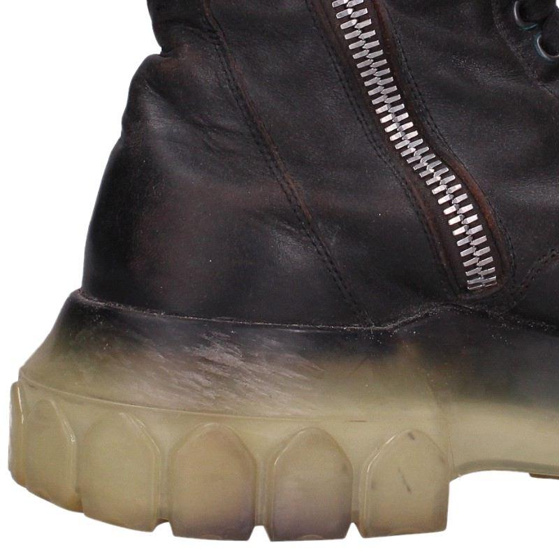 最終価格 rick owens Bozo Tractor ブーツ 41 Rick Owens（リック・オウエンス） サイズ:41 LACE UP BOZO TRACTOR