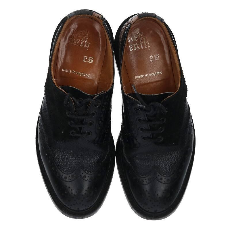 トリッカーズ Trickers ネペンテス サイズ:7.5 レザー切替ブローグシューズ 中古 BS99｜rinkan｜04