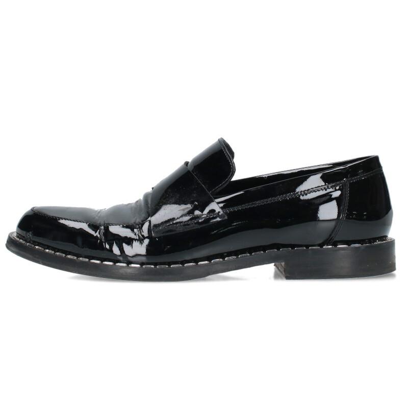 JIMMY CHOO ジミーチュウ サイズ:41 パテントローファシューズ 中古 