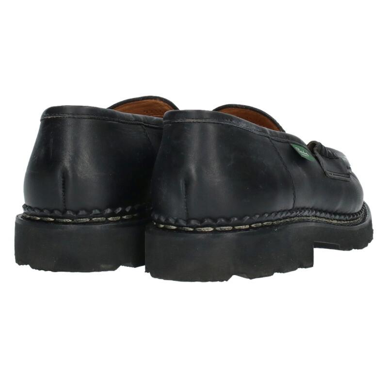 パラブーツ ランス サイズ7 REIMS ブラックレザーローファー パラブーツ REIMS(ランス) コインローファー ブラック