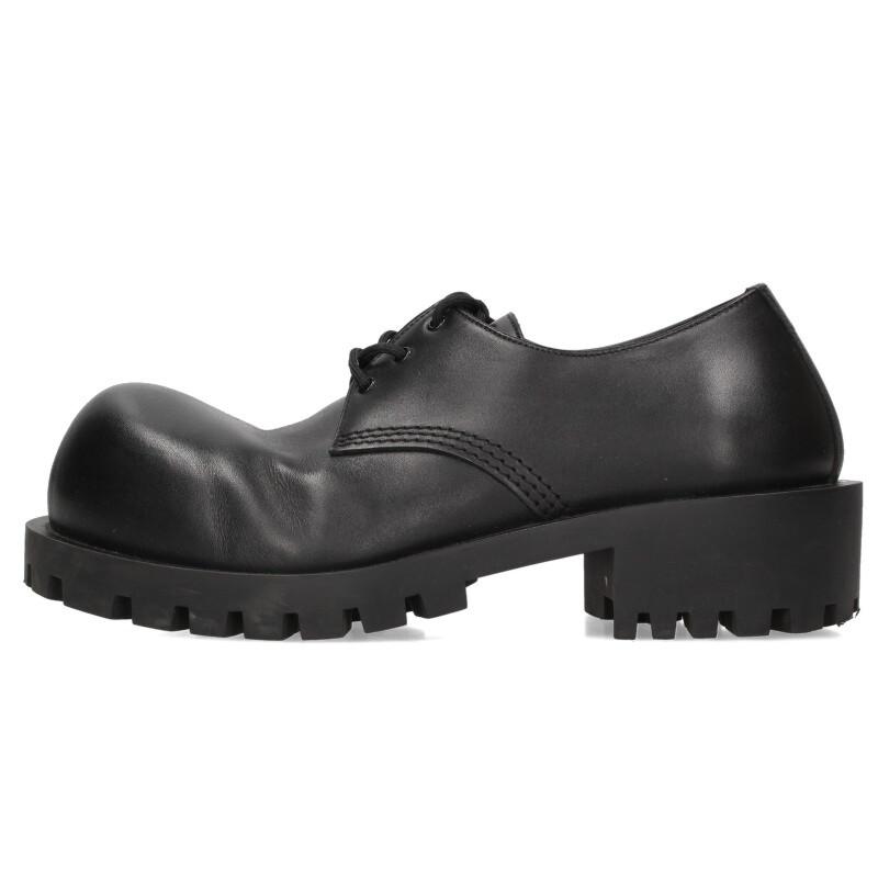 バレンシアガ サイズ:40  HUMMER DERBIE 786136 レザーローカットシューズ 中古 OM10 BALENCIAGA（バレンシアガ） シューズ サイズ:40 HUMMER DERBIE 786136