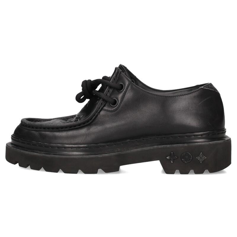 LOUIS VUITTON ルイヴィトンダミエ ルイヴィトン ローファー LOUIS VUITTON（ルイ・ヴィトン） 中古品 ダミエ・アンフィニ