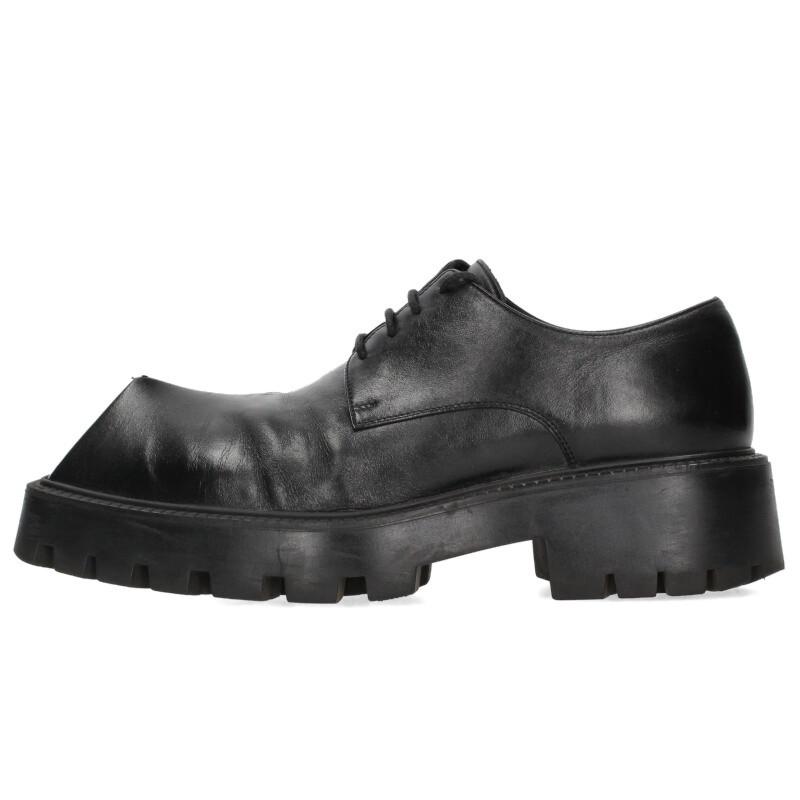 バレンシアガ サイズ:40  656977 RHINO リノ ダービーレザーシューズ 中古 SB01 BALENCIAGA（バレンシアガ） サイズ:40 656977 RHINO リノ ダービー