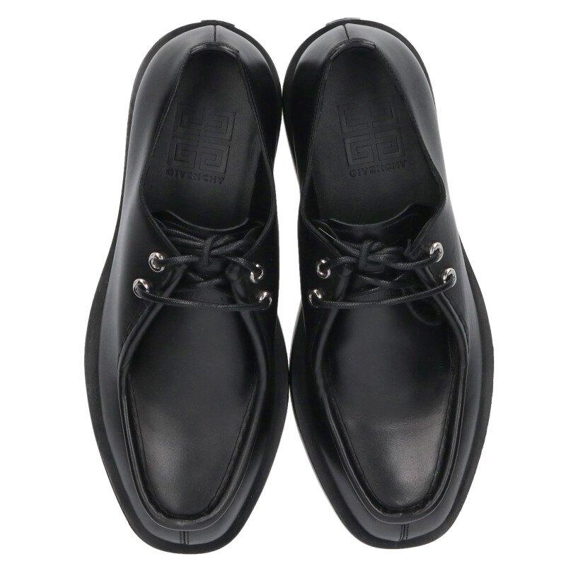 GIVENCHY（ジバンシィ） サイズ:40 Squared derbies ヒールプレート