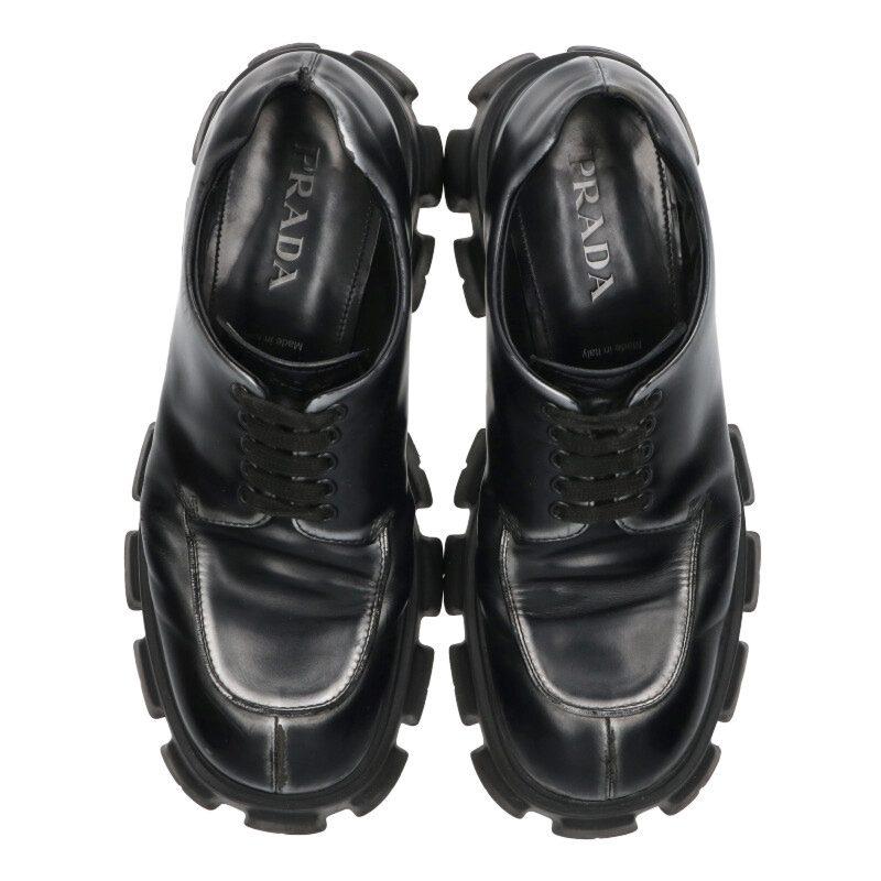 PRADA（プラダ） シューズ サイズ:9 2EE356 ブラッシュドダービー 