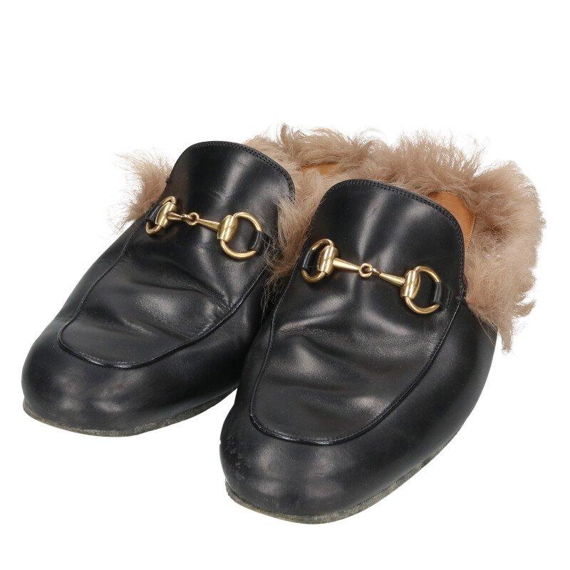 GUCCI（グッチ） サイズ:7 プリンスタウン ホースビット ファー