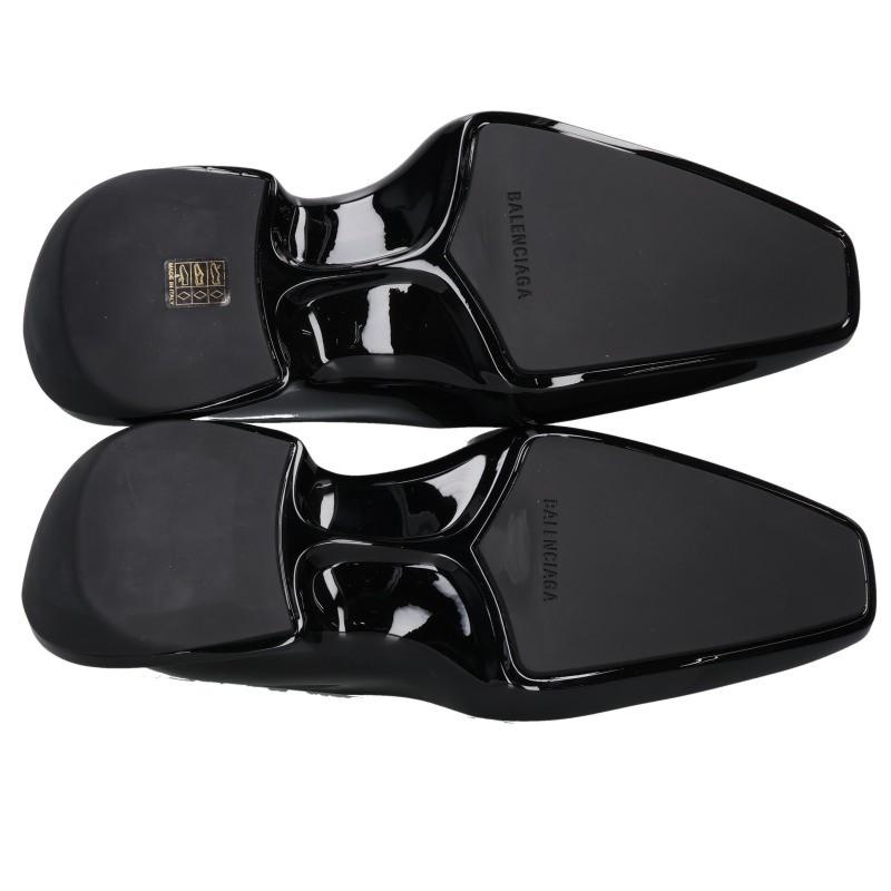 フ*ン様 廃盤　balenciaga パテントブーツ　size41 27cm BALENCIAGA（バレンシアガ） サイズ:41 SPACE SHOE スペースパテント