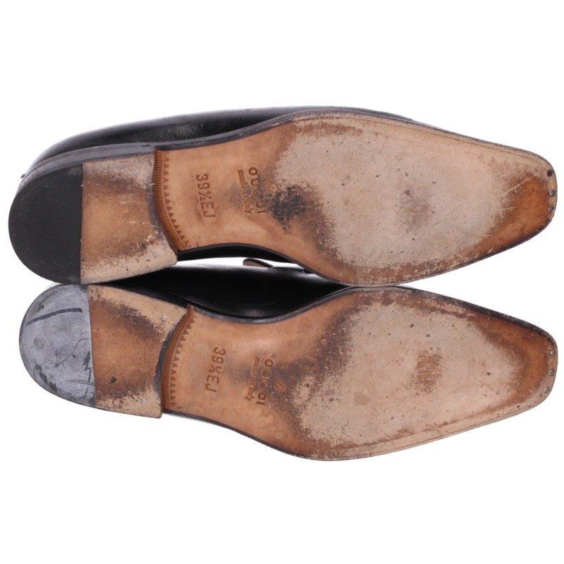 GUCCI（グッチ） サイズ:39.5 ホースビットローファーシューズ 中古