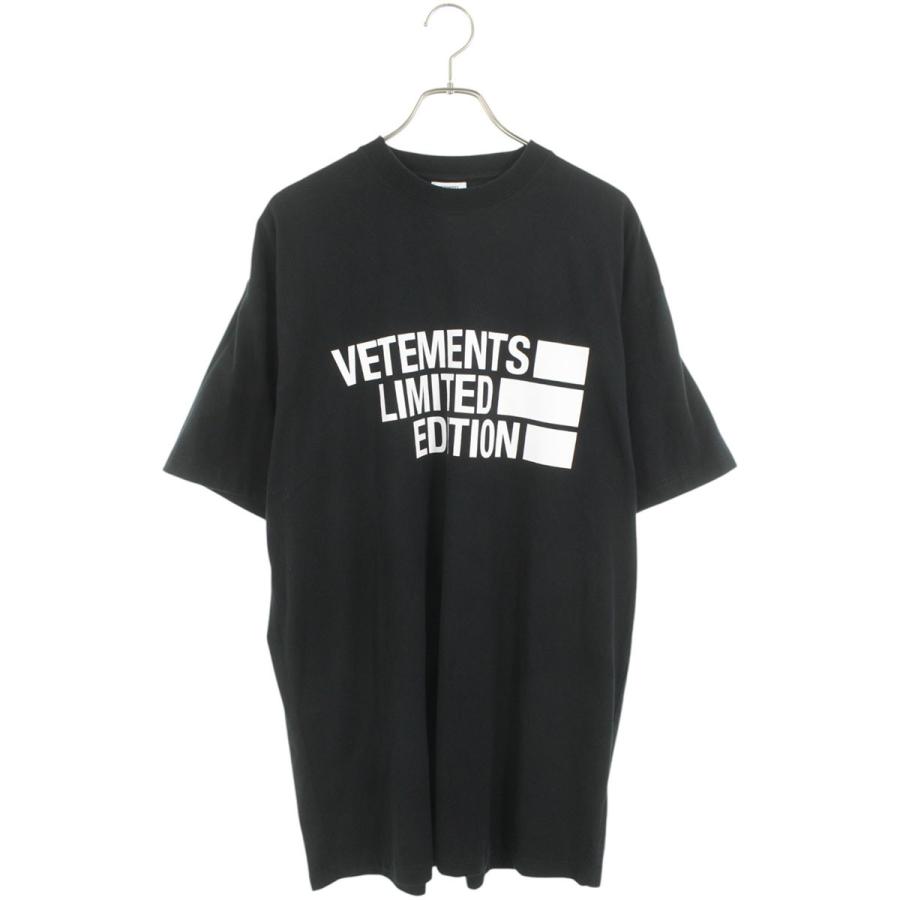 VETEMENTS ヴェトモン サイズ:S 21SS UE51TR810B ビッグロゴリミテッド 