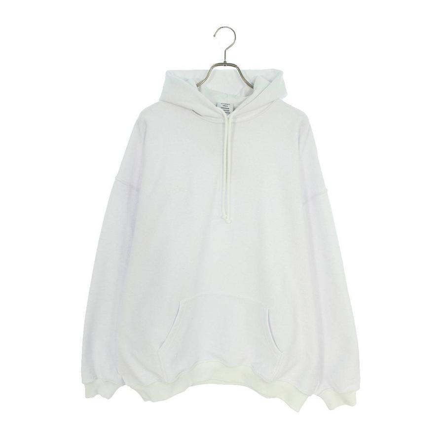 ヴェトモン パーカー 23SS サイズ:S インサイドアウトプルオーバーパーカー 中古 BS55 VETEMENTS（ヴェトモン） パーカー 23SS サイズ:S インサイドアウト