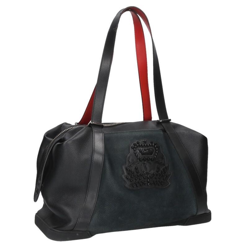 美品✨Christian Louboutin BAG DAMON ボストンバッグ Christian Louboutin（クリスチャンルブタン） BAGDAMON 装飾ロゴ