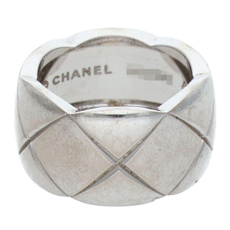 CHANEL（シャネル） リング サイズ:9.5号 ココクラッシュ ラージ K18WG