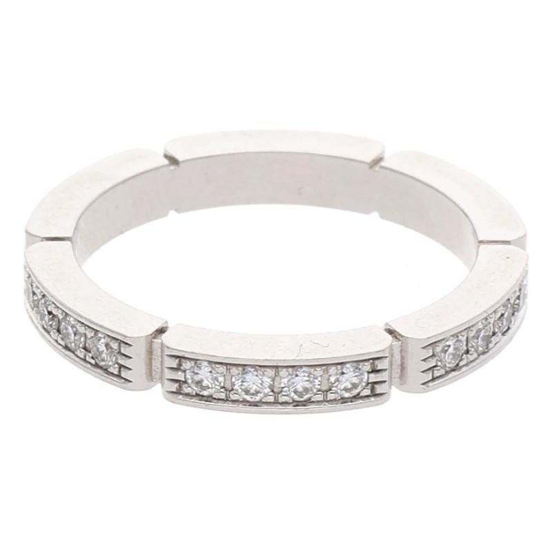 Cartier（カルティエ） サイズ:49/9号 マイヨンパンテール K18WGハーフ