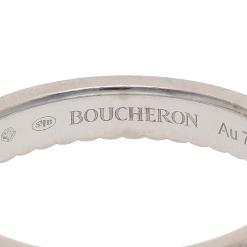 BOUCHERON（ブシュロン） 56/15号 キャトル ラディアント ハーフ K18WG