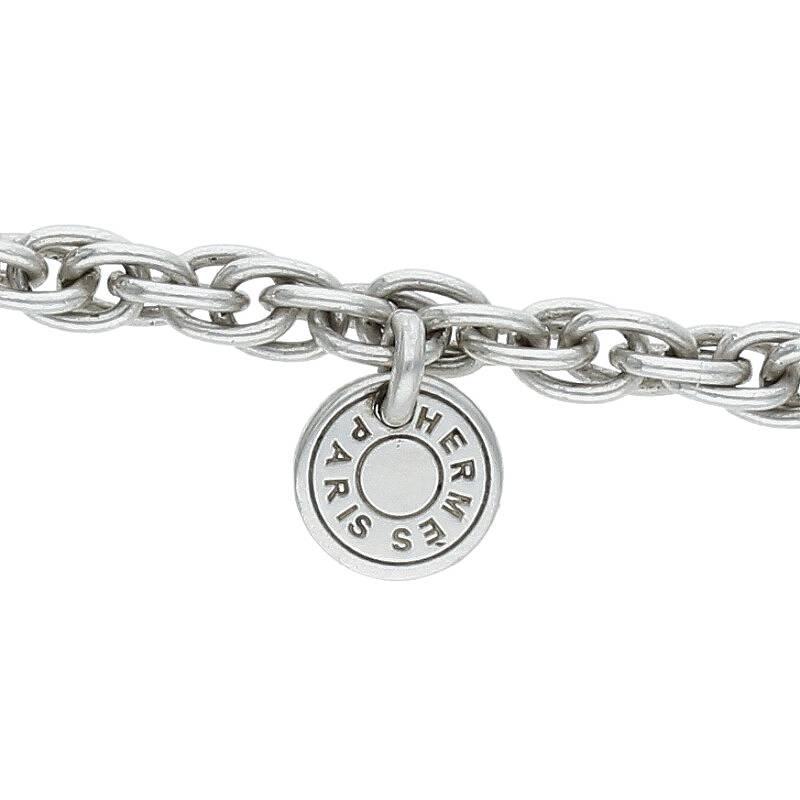 HERMES エルメス ネックレス ヴィンテージロングシルバー HERMES エルメス ネックレス ヴィンテージロングシルバー