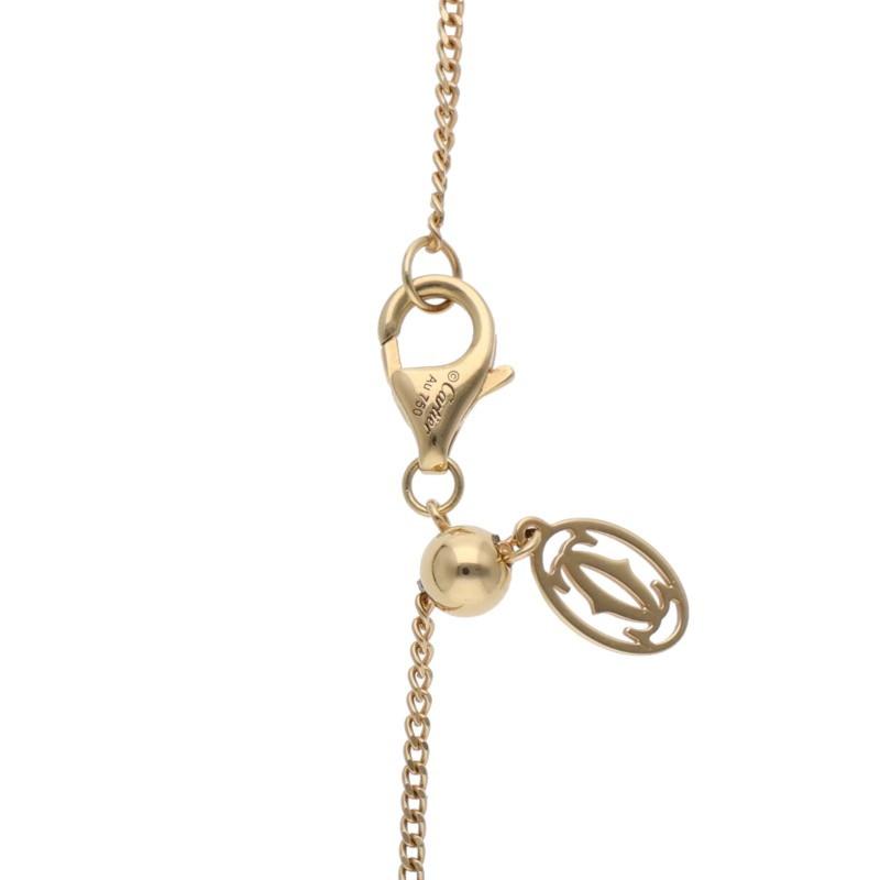 美品　カルティエ　チェーンネックレス　K18YG　B7224576　廃盤品 Cartier（カルティエ） B7224576 K18YG チェーンネックレス 中古 SB01