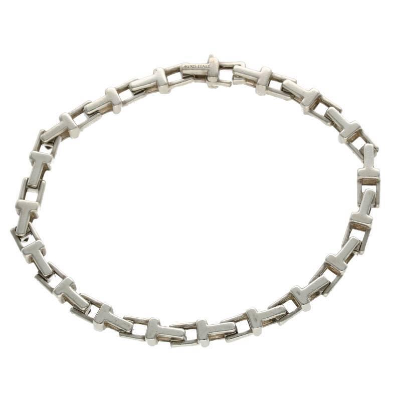 大切な ティファニーt Tiffany Co ティファニー バングル ブレスレット ティファニー サイズ L Os06 中古 Tナローチェーン ブレスレット メンズアクセサリー Zimupdates Co Zw