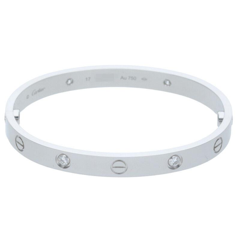 Cartier（カルティエ） ブレスレット サイズ:17 BRACELET 4P DIAMONDS 