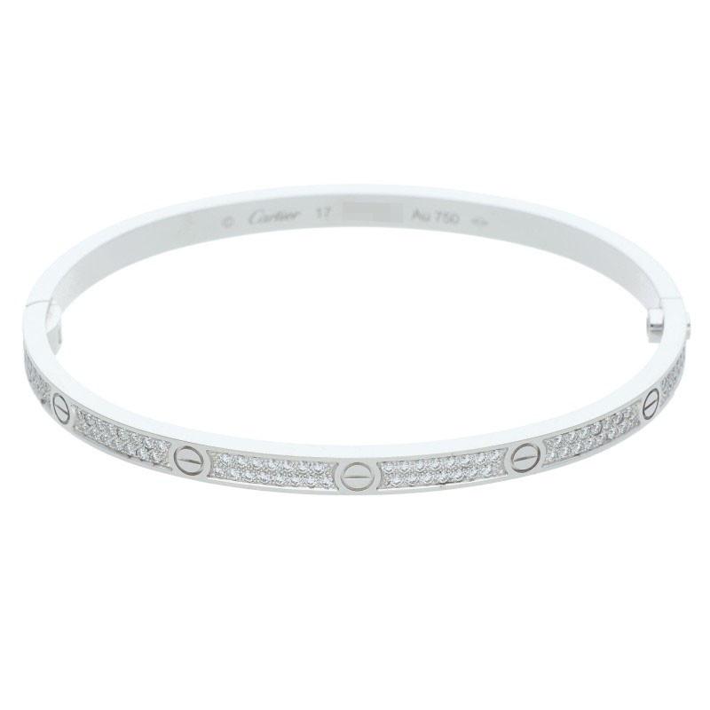 カルティエ ラブブレス k18 wg 17 4p ダイヤ 楽天市場】（新品仕上げ済