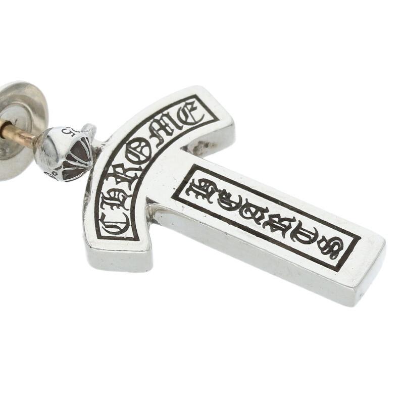 CHROME HEARTS クロムハーツ ピアス Tバー CHドロップシルバー CHROME HEARTS クロムハーツ ピアス Tバー CHドロップシルバー
