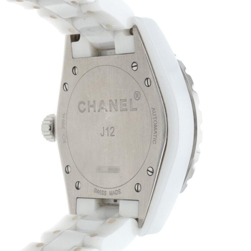 CHANEL（シャネル） 38mm H0970 J12 SS セラミックホワイト文字盤自動